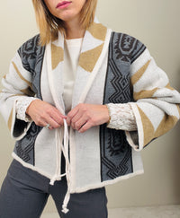 Cardigan azteco