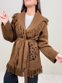 Cardigan con inserto (più colori)