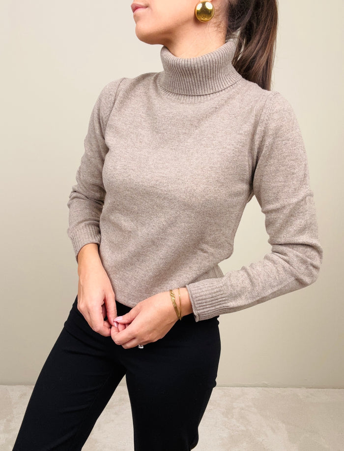 Dolcevita sabbia in lana merino