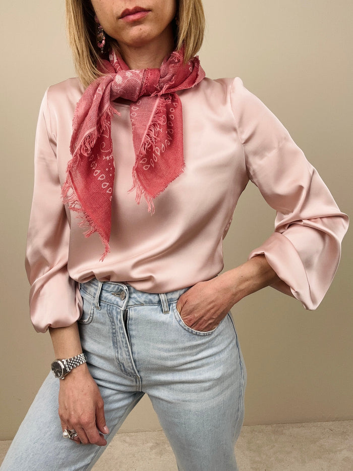 Camicia rosa baby