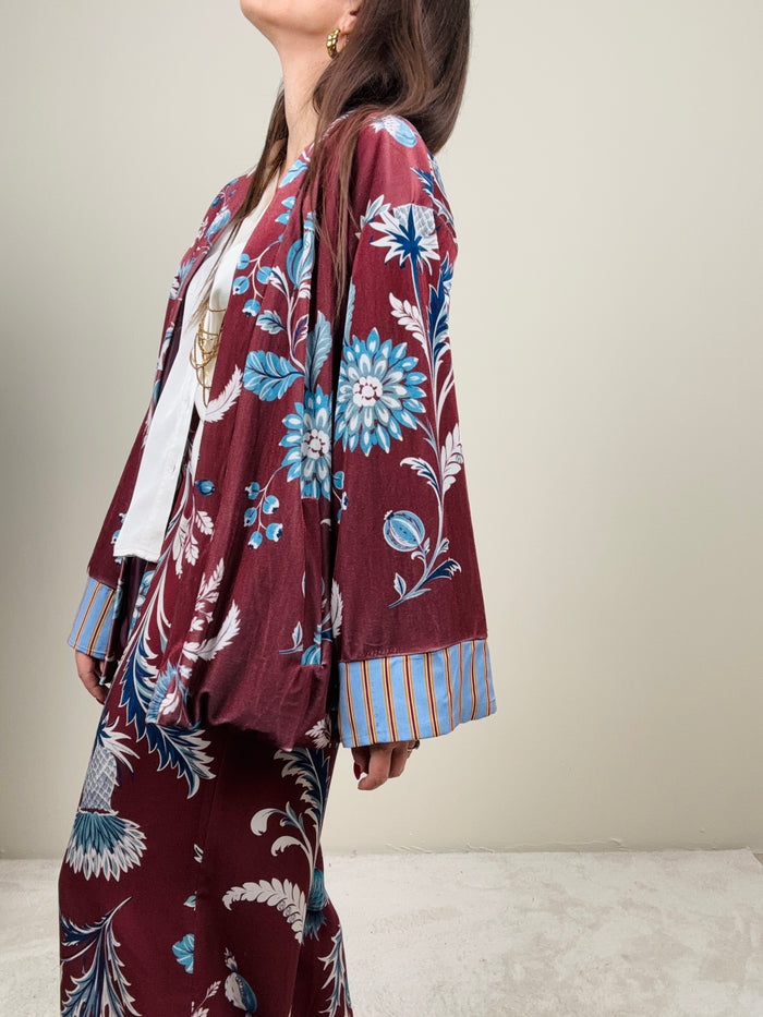 Kimono Nomad bordeaux