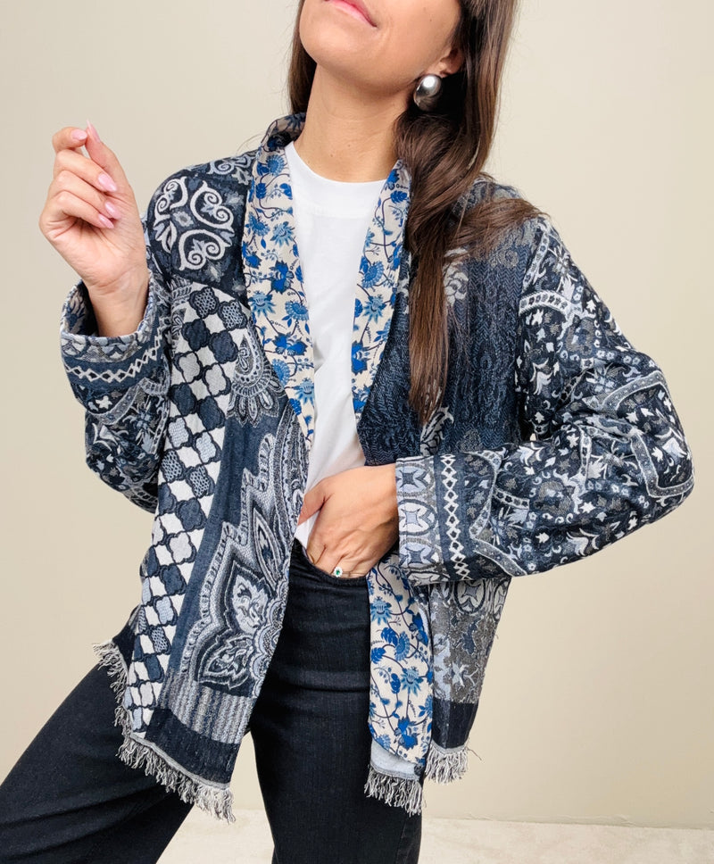 Kimono Sveva blu