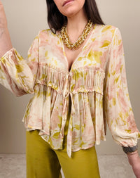 Blusa fantasia rosa