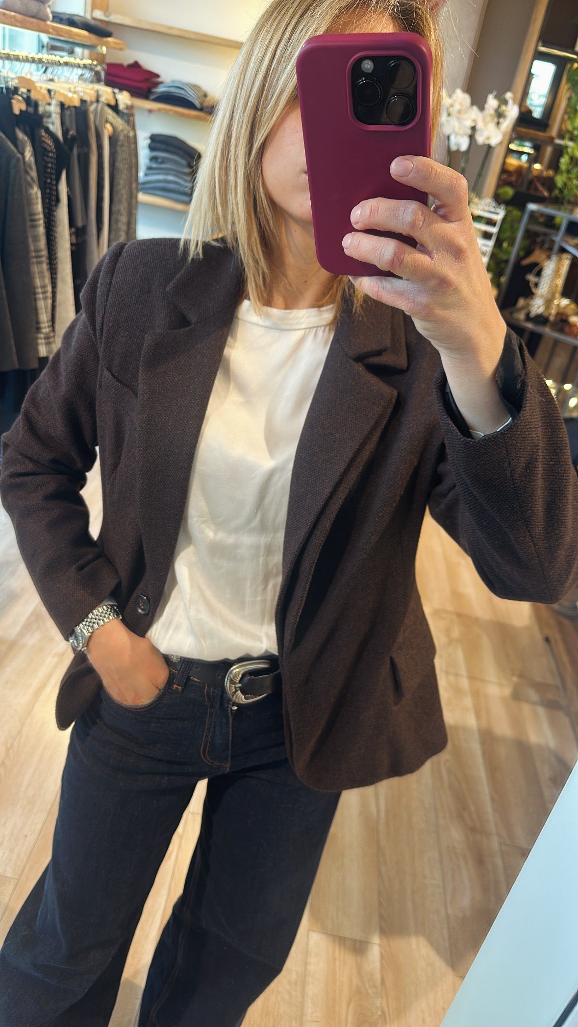 Giacca con doppio rever (più colori)