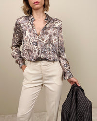 Camicia stampa cachemire