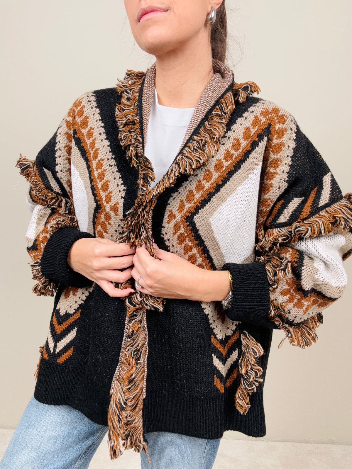 Cardigan rombi (più colori)