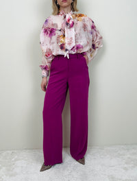Pantalone ciclamino