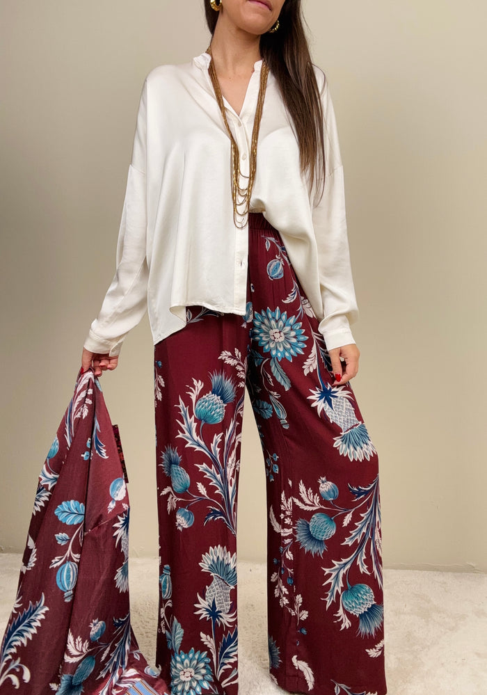 Pantalone Nomad bordeaux