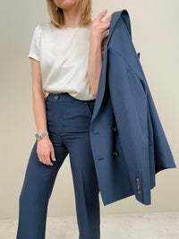Giacca sartoriale blu navy