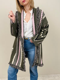 Cardigan righe verticali (più colori)