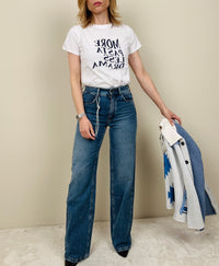 Jeans palazzo denim classico