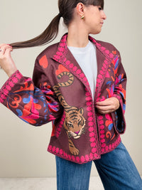 Giacca Nomad con tigre
