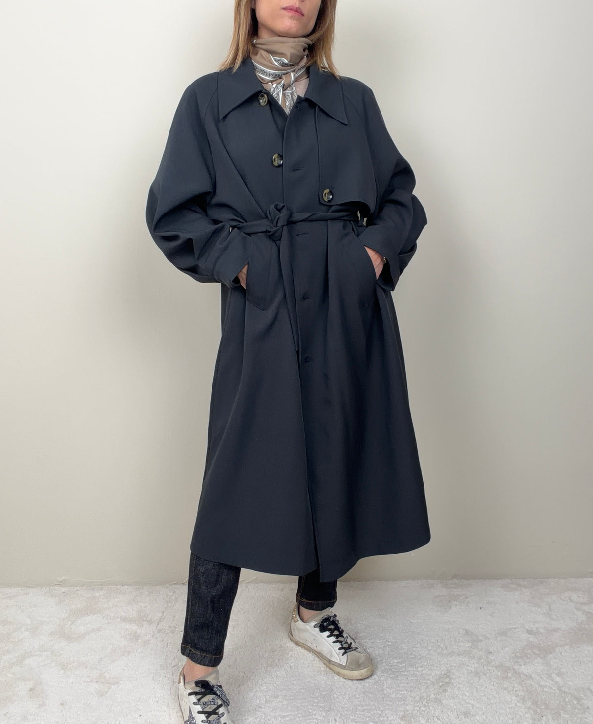 Trench coat con piumino