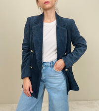 Blazer in velluto