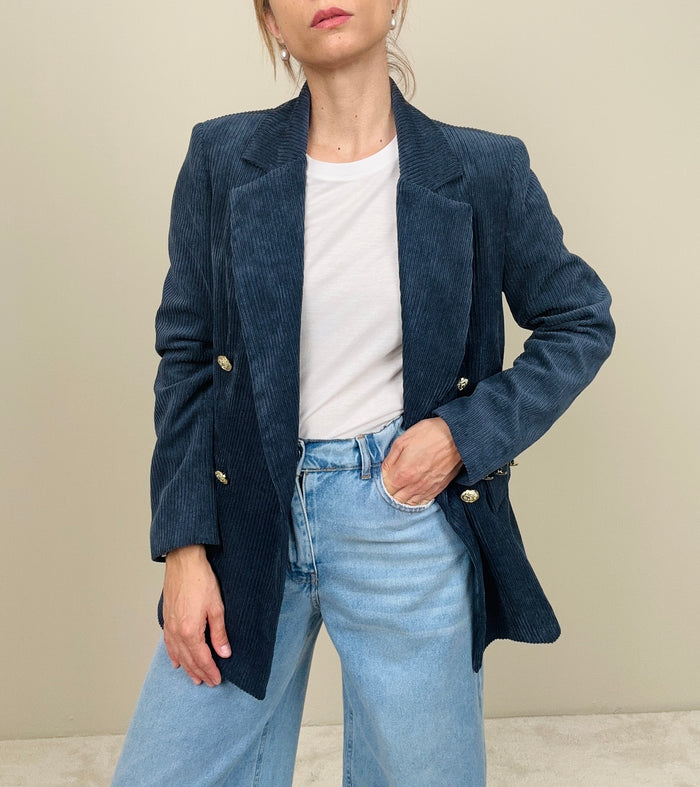 Blazer in velluto