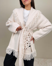 Cardigan con inserto (più colori)