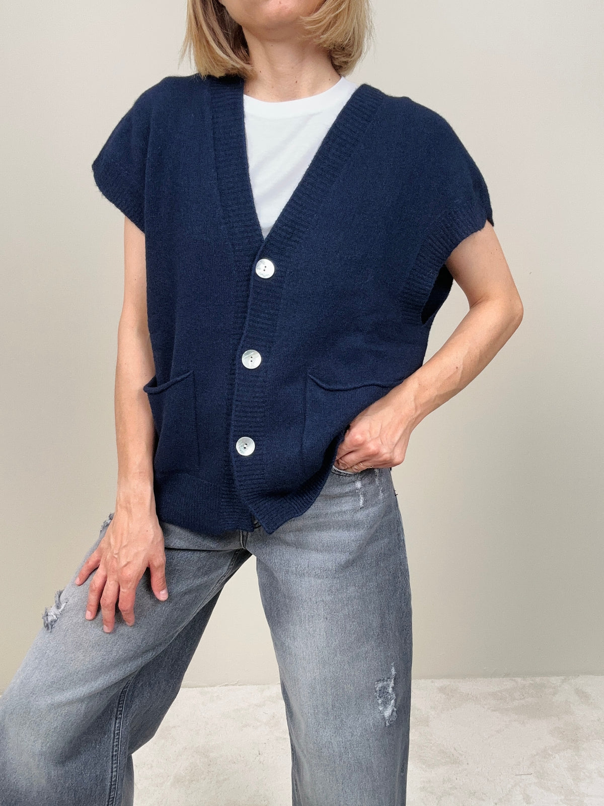 Gilet in maglia (più colori)
