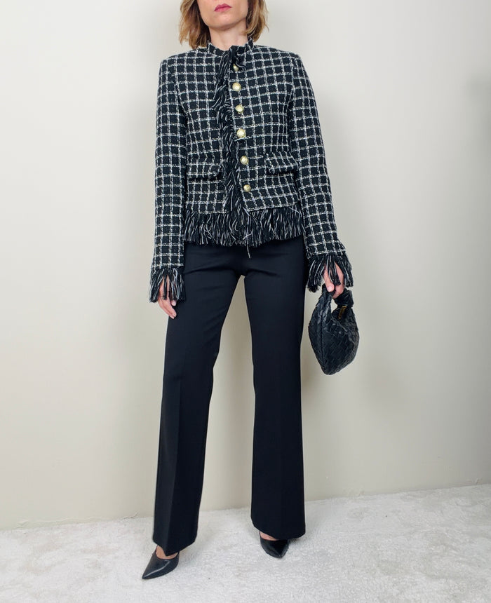 Pantalone punto milano stellina