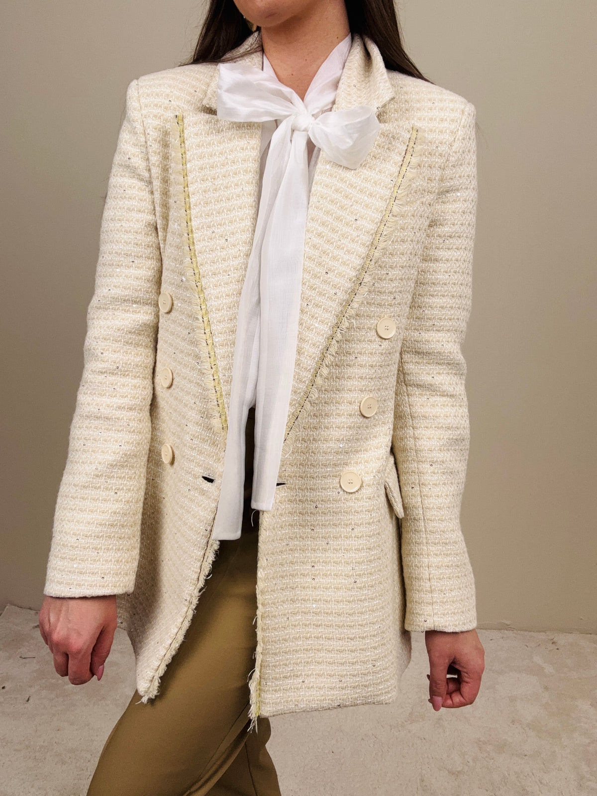 Giacca tessuto chanel (più colori)