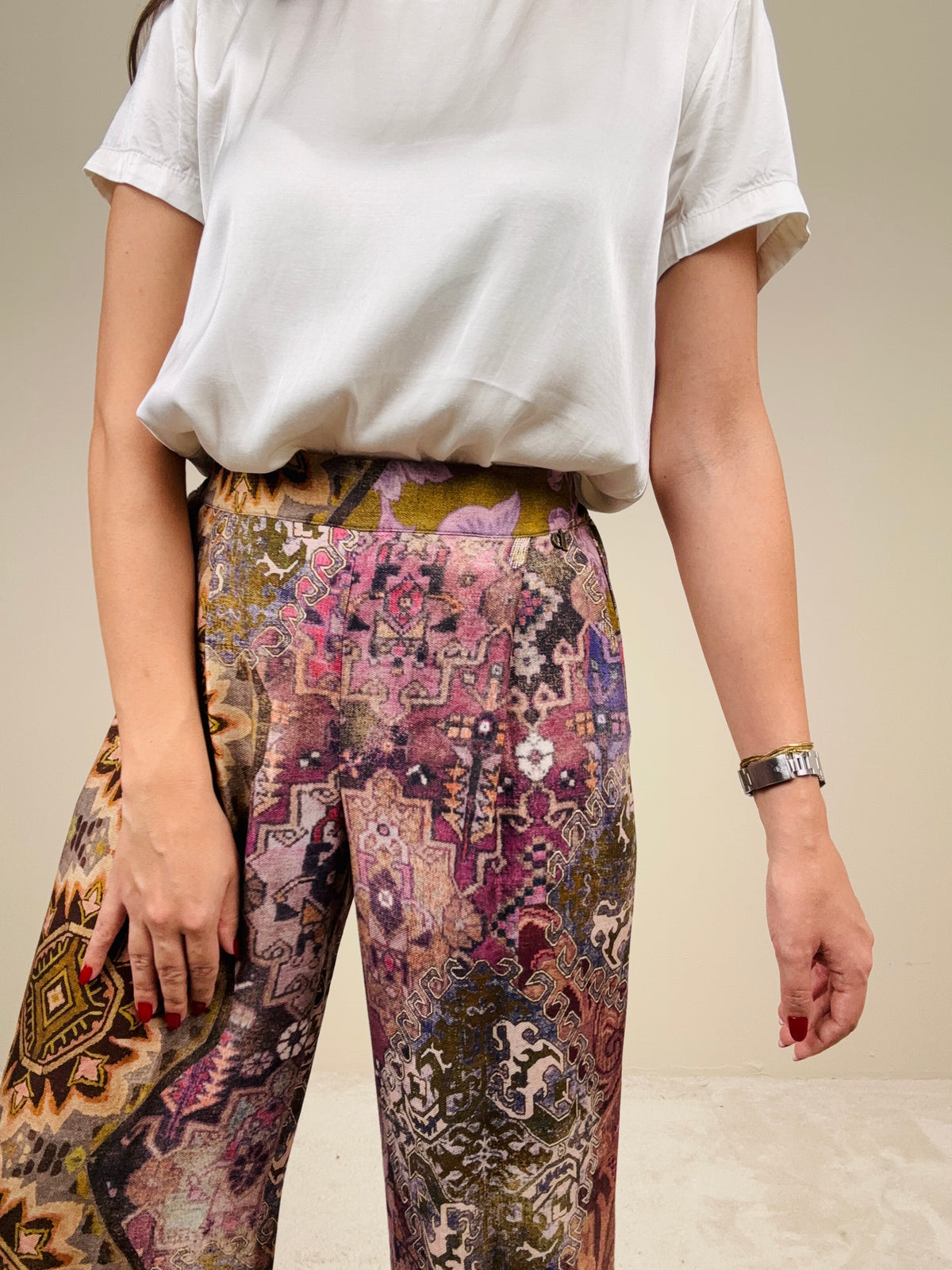 Pantalone in fantasia autumn