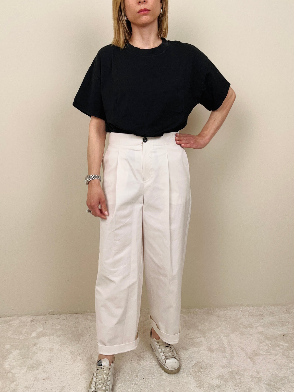 Pantalone in cotone (più colori)