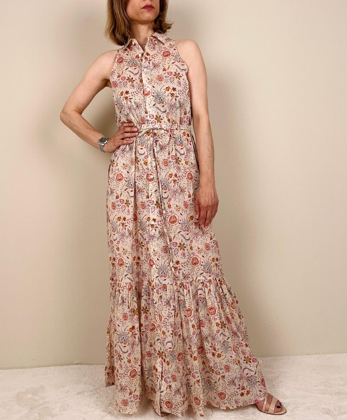 Abito coulisse floreale