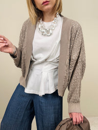Cardigan traforato (più colori)