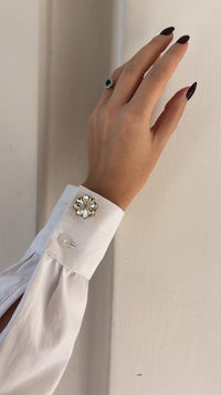 Copri bottone quadrifoglio