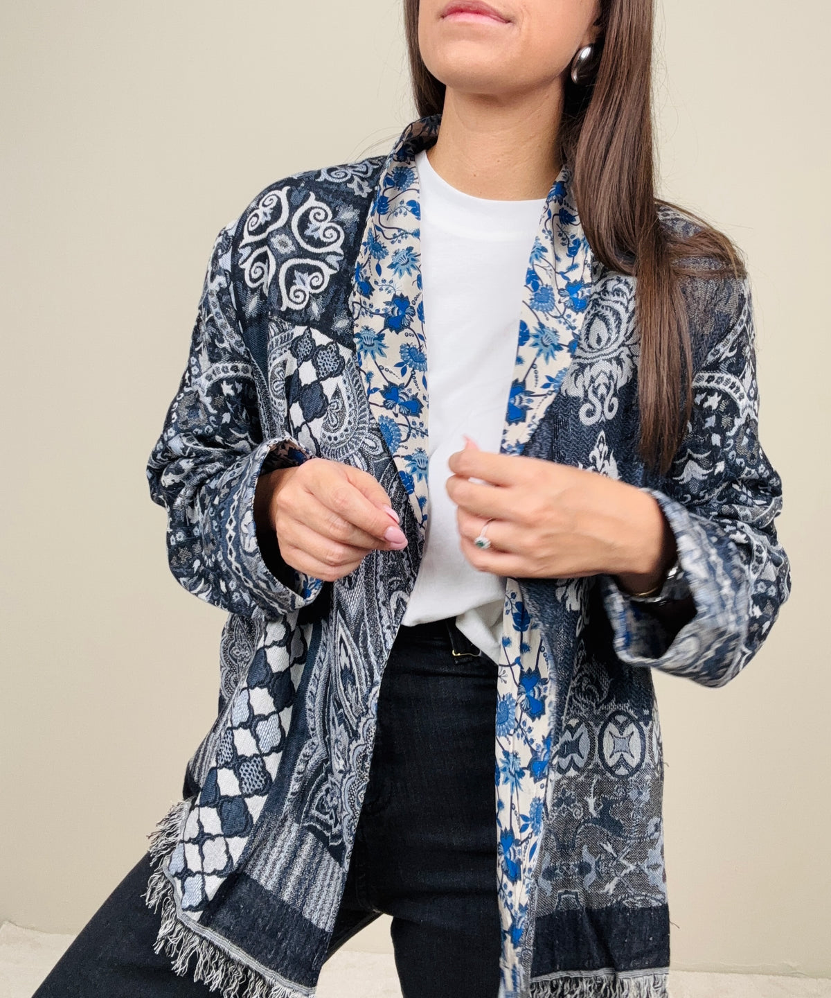 Kimono Sveva blu