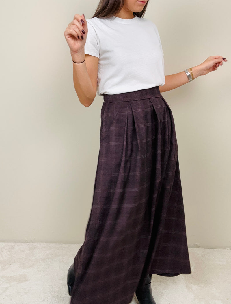 Gonna fantasia tartan (più colori)