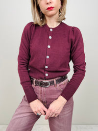 Golfino con bottoni gioiello