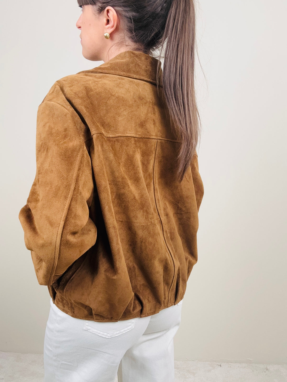 Bomber in vera pelle