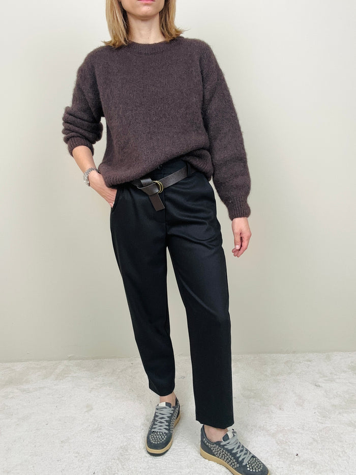 Pantalone basic nero