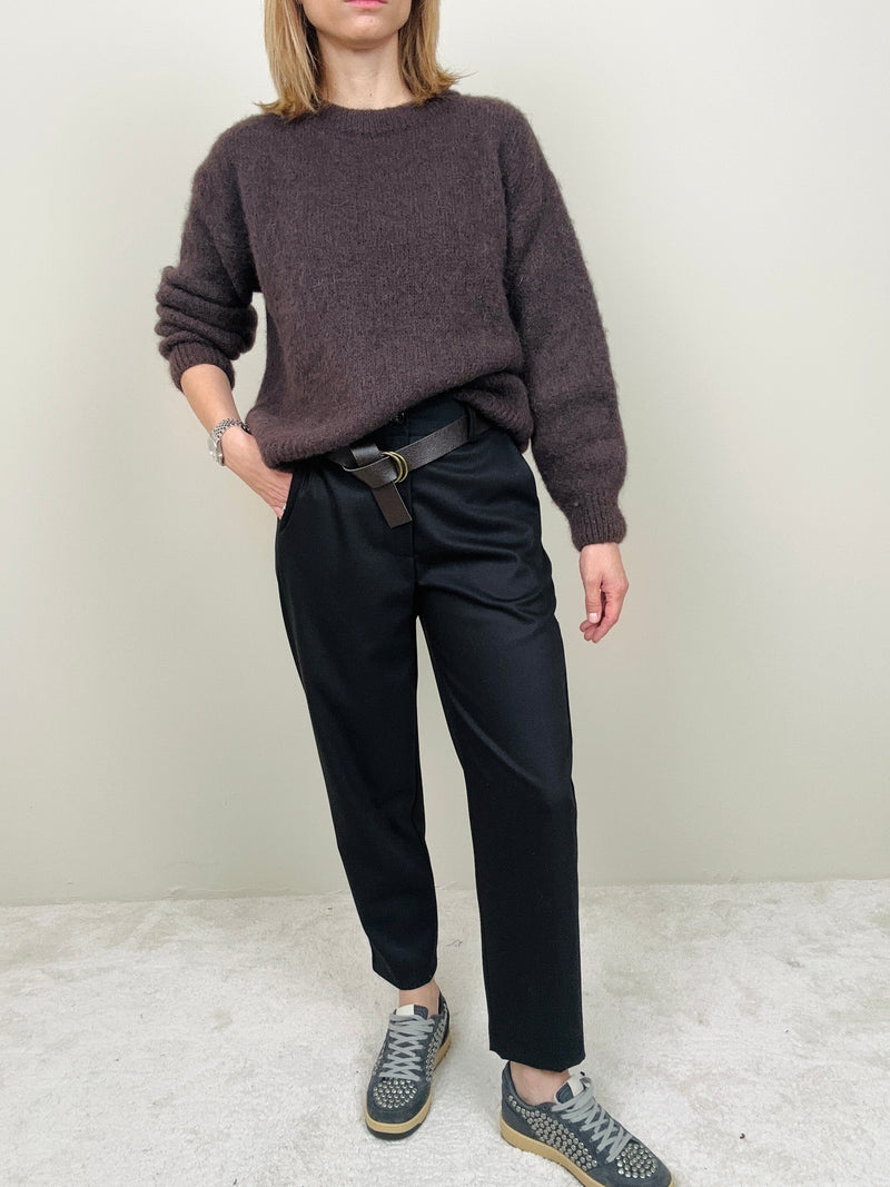 Pantalone basic nero