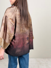 Kimono sui toni della terra