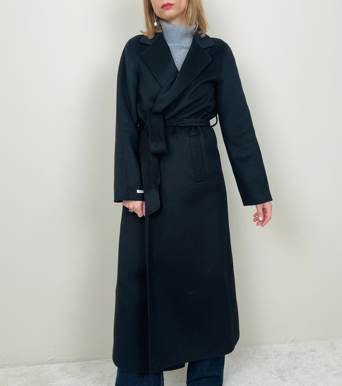 Cappotto vestaglia nero