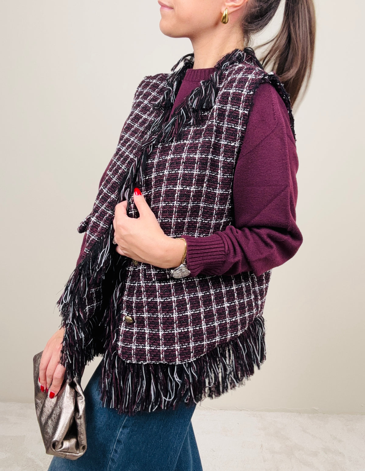 Gilet Paris bordeaux
