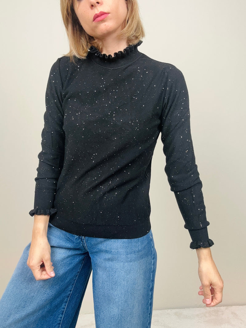Sottogiacca ruches lurex