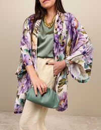 Kimono Flora lilla