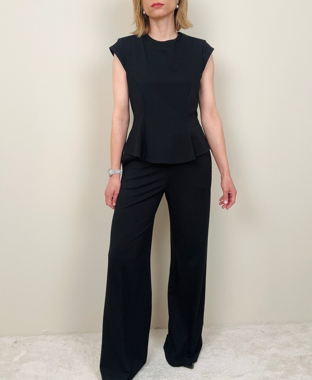 Pantalone nero punto milano