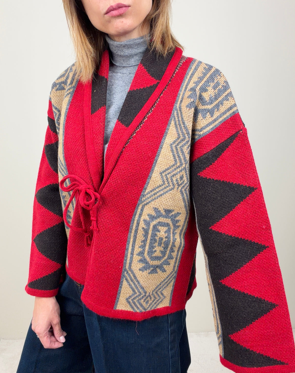 Cardigan azteco