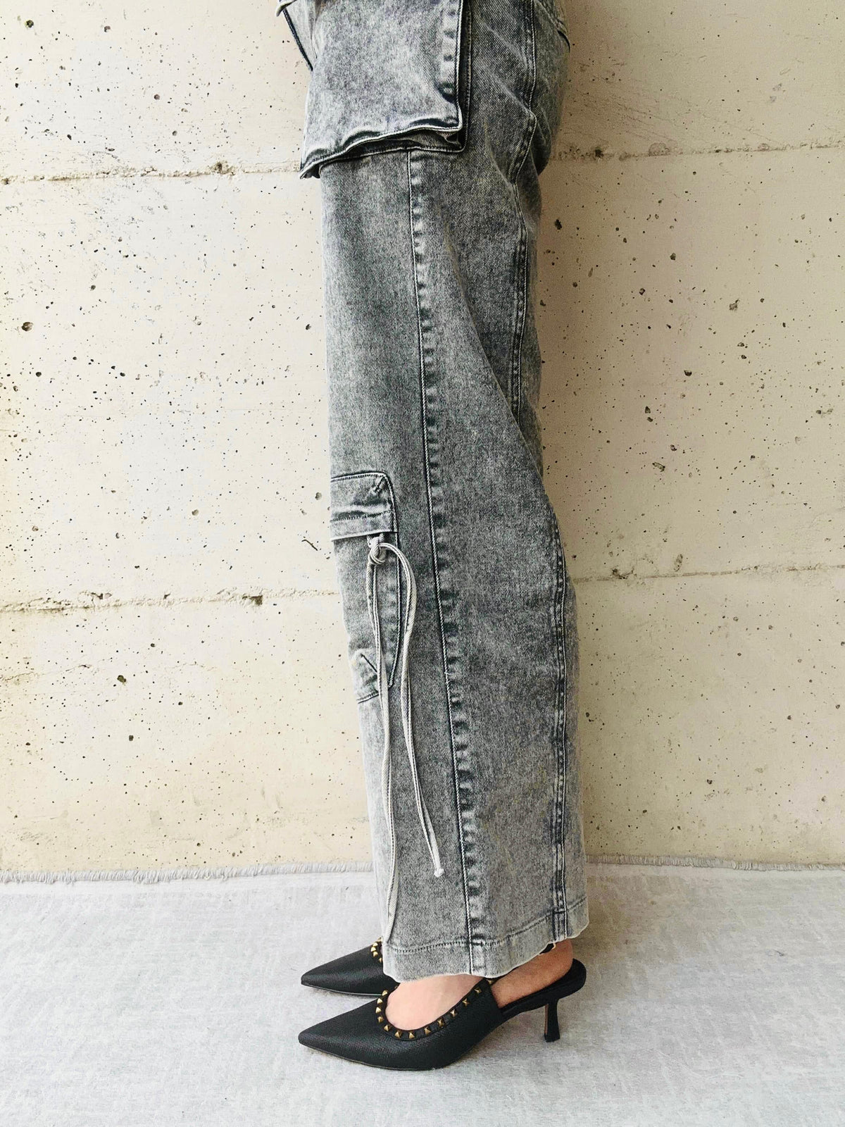 Jeans modello cargo Soallure