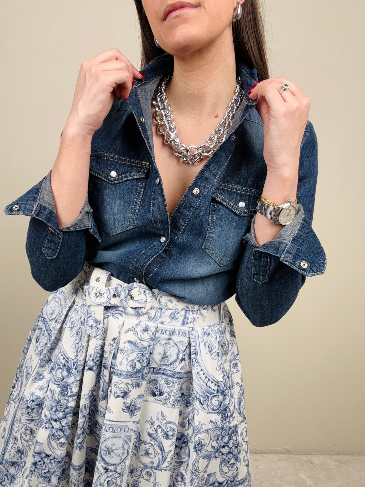 Camicia denim SoAllure