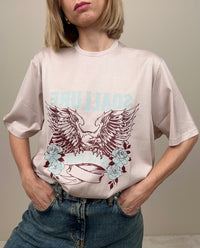 T-shirt Soallure cipria