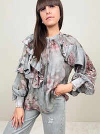 Camicia fantasia polvere