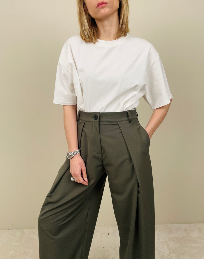 T-shirt in cotone over (più colori)