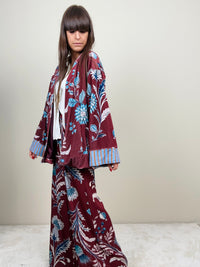 Kimono Nomad bordeaux