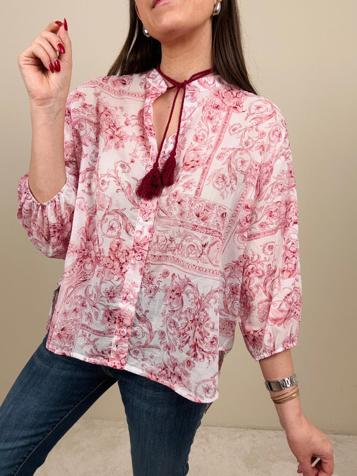 Camicia maiolica