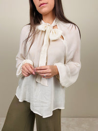 Blusa misto lana