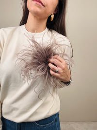 Spilla piume SoAllure (più colori)